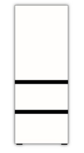 삼성전자 비스포크 김치플러스 키친핏 313L 3도어 김치냉장고 RQ33DB74D201 이미지 1